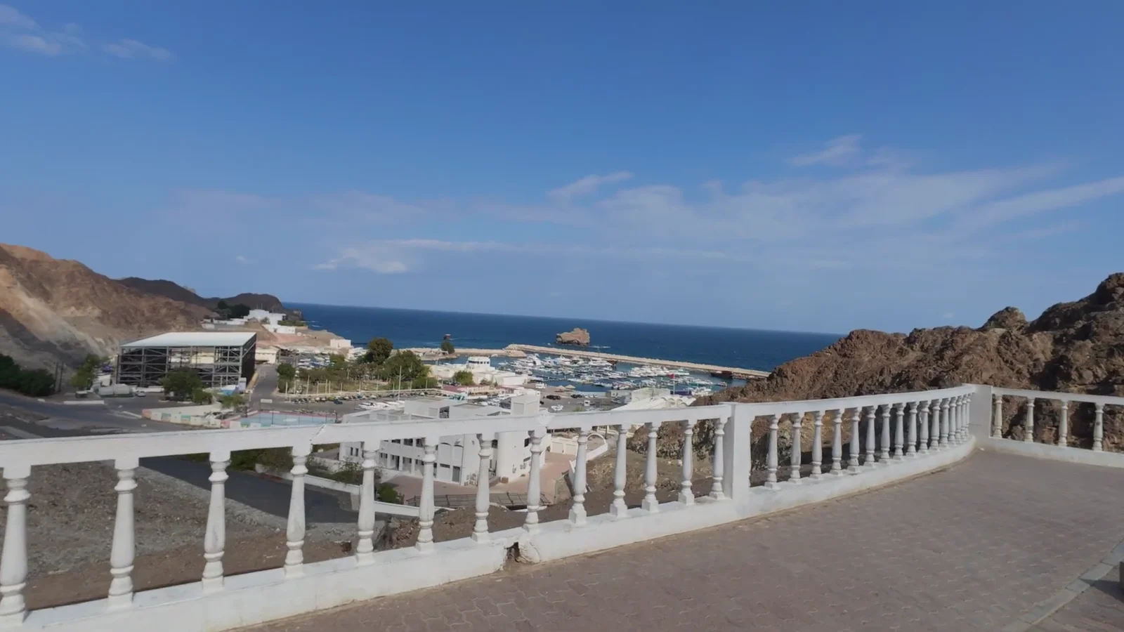 Muscat bay and harbour, Oman